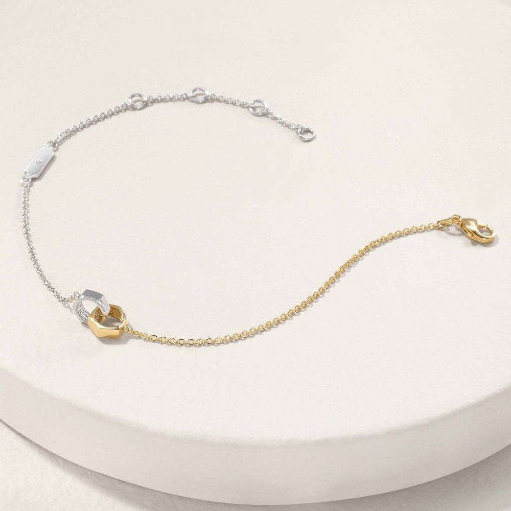 Stella & Hard - Hardware Interlock Chain Bracelet